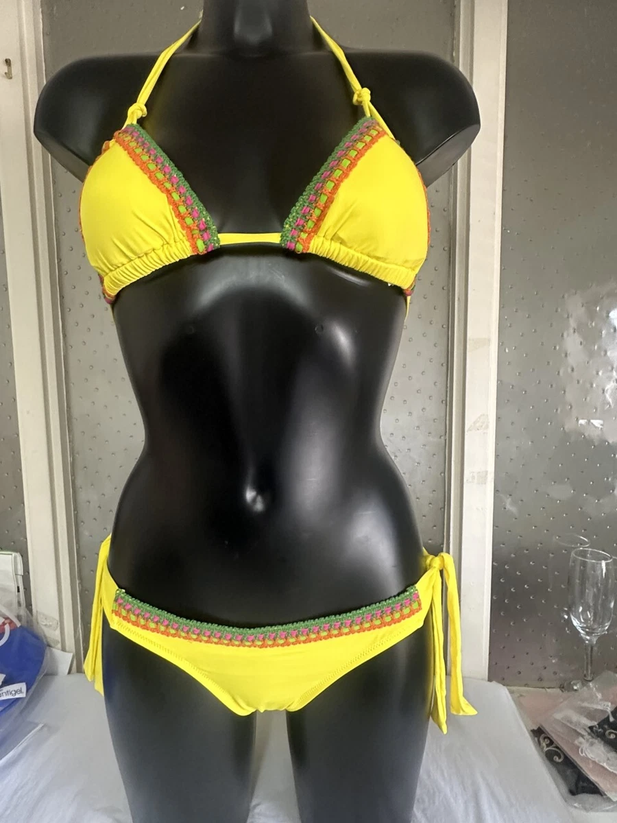 Antigel Bikini Lise Charmel Antigel Yellow Bikini Set Top