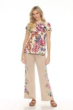 Johnny Was JWLA Shilo Cozy Wide Leg Pants J68624-R 