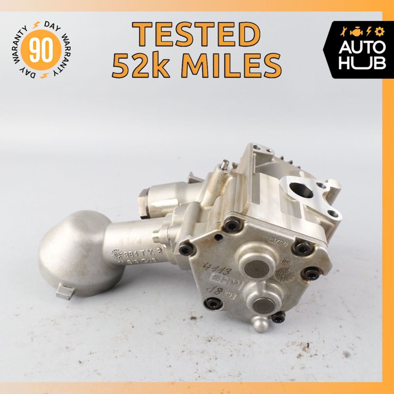 05-18 Bentley Continental GTC Flying Spur 6.0L W12 Engine Motor Oil Pump OEM 52k