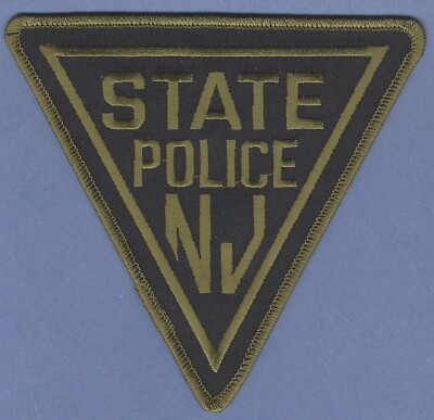 NEW JERSEY STATE POLICE SHOULDER PATCH TACTICAL GREEN | eBay
