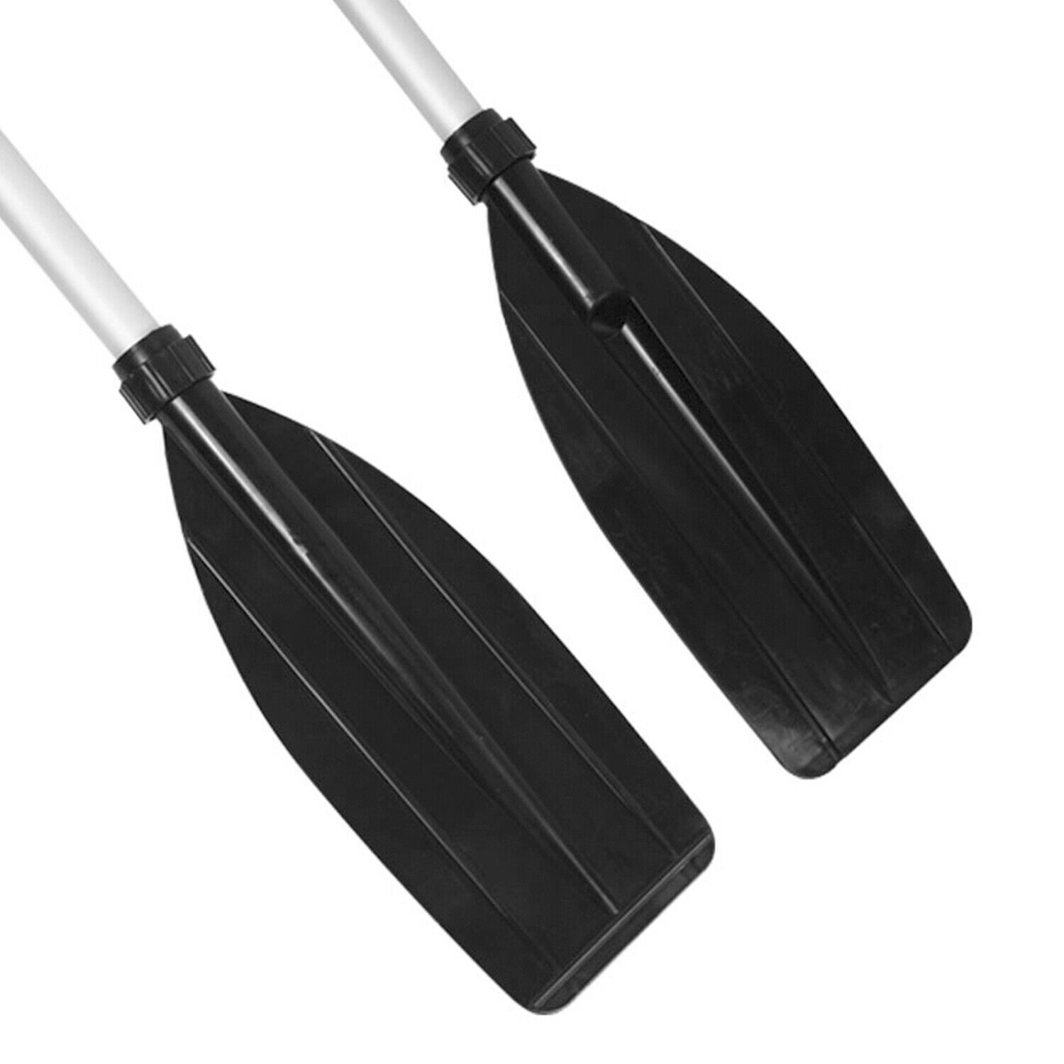 2PCS Double-Ended Kayak Paddles Detachable Canoe Paddle Boat Oars Aluminum Alloy