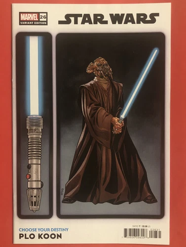 Star Wars 26 Sprouse Choose Your Destiny Plo Koon Variant Marvel 2022 NM Disney