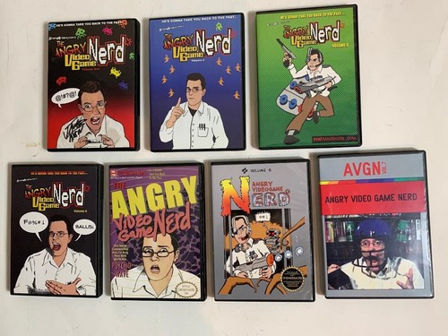 Angry Video Game Nerd AVGN DVD. Jahreszeiten 1-7. Top Zustand. Band 1 SIGNIERT