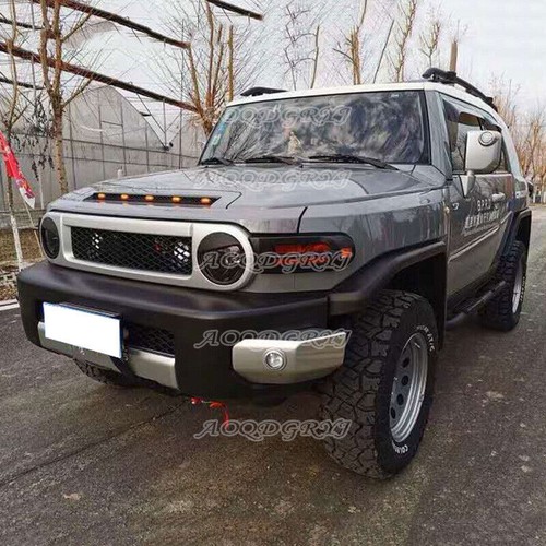 For Toyota FJ Cruiser 2007-2021 LED Vehicles Bonnet Hood 5 Light Bars Decor Kit - Bild 3 von 5