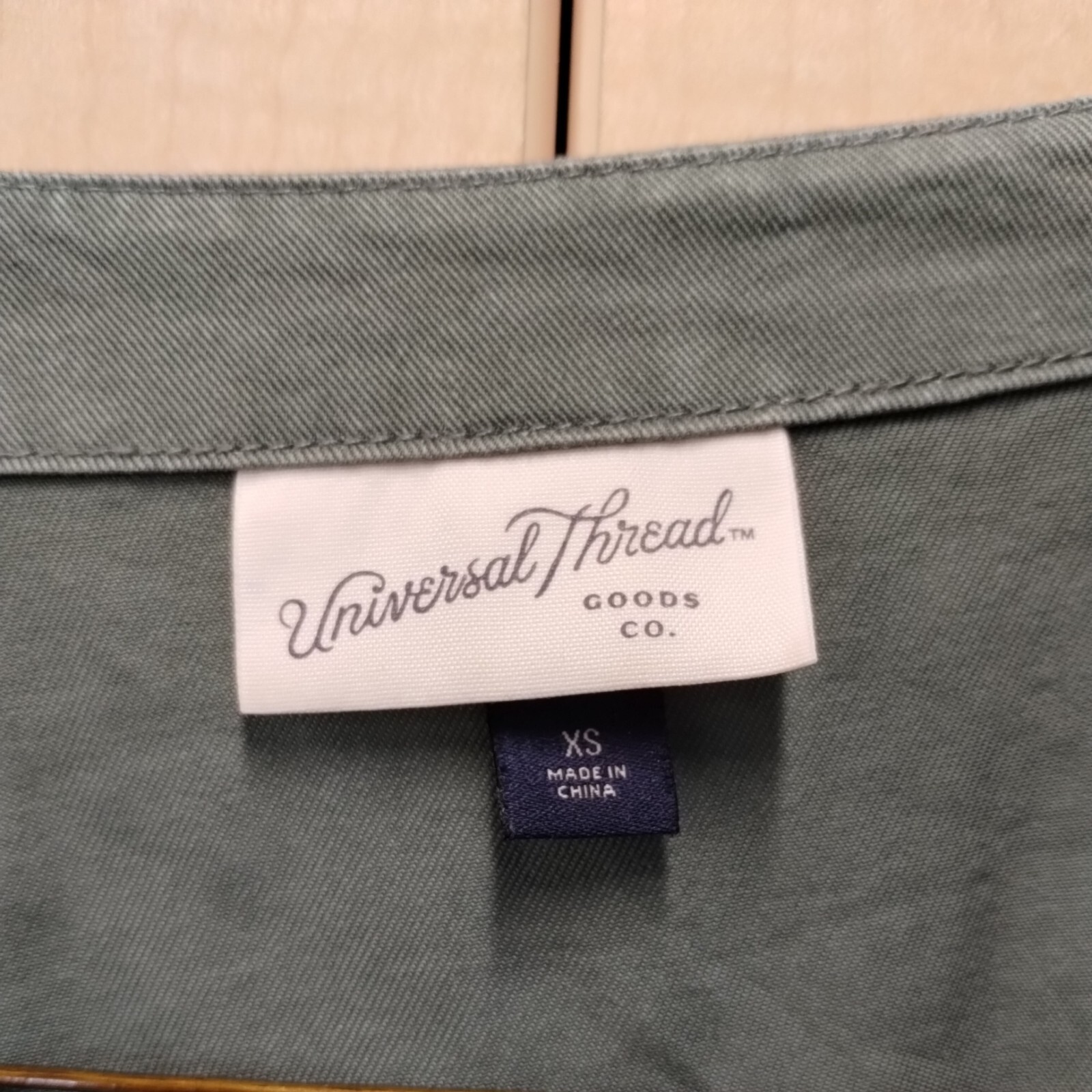 UNIVERSAL THREAD - Full-Zip Utility Dress - Green… - image 2