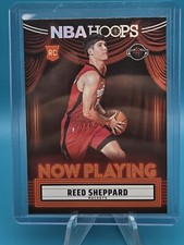 REED SHEPPARD - 2024-25 Panini NBA Hoops Now Playing #19 ROOKIE HOLO