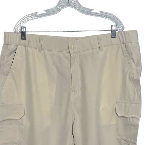 Pantalones Cortos de Carga Brisira Para Hombres Informales Bolsillos de Golf Tostados Talla 42 Nuevos - Imagen 3 de 10