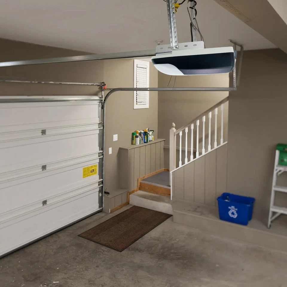 750LB 3/4HP Electric Garage Door Opener Wifi Chain Drive w/2 Remote Controls Kit - Image 3 of 4