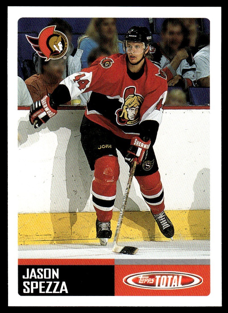 2002-03 Topps Total Jason Spezza Rookie Ottawa Senators #411 R61