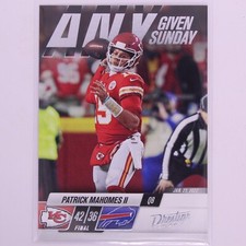 2022 Prestige Football NFL Any Given Sunday Patrick Mahomes II #11 Chiefs