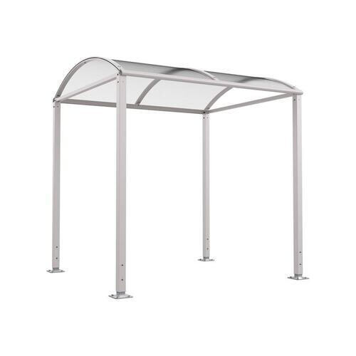 Fahrradunterstand, 2.635 x 2.500 x 2.090 mm (HxBxT), LED Leiste, Farbe wählbar - Bild 1 von 9