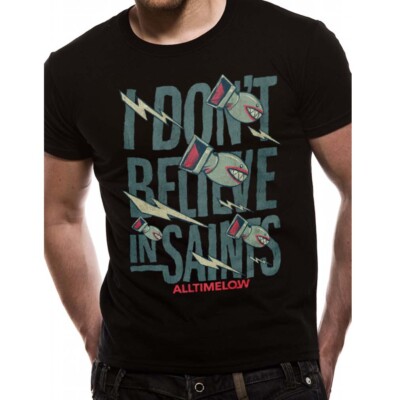 All Time Low T-Shirt - I Don't Believe In Saints