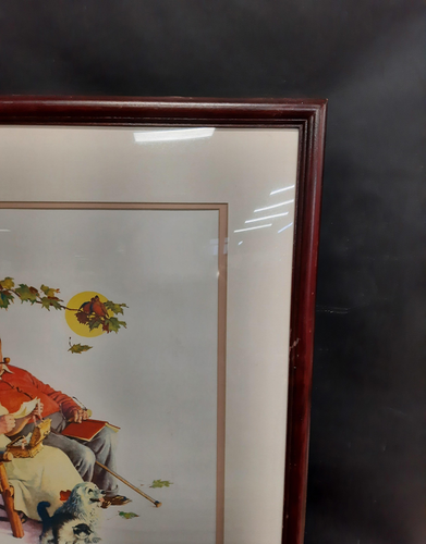 Norman Rockwell Lithograph "Fondly Do We Remember" w/ COA - Picture 4 of 13