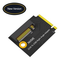 NVME M-Key 2230mm to 2280mm Angled Extension SSD Upgrade Adapter