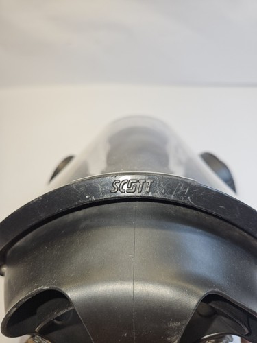 Máscara Scott AV3000 SureSeal y 5pt KevlarHeadnet mediano bombero gas fuego - Imagen 11 de 13