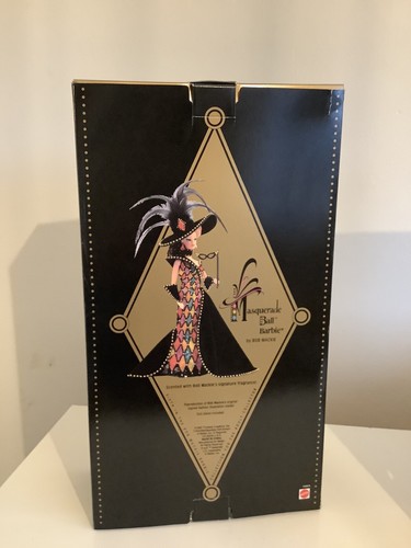 1993 Vintage Bob Mackie Maskerade Ball Barbie Puppe zeitlose Schätze NRFB NEUWERTIG - Bild 5 von 9