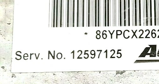 ✅ VIN PROGRAMADO 07-11 12597125 ECM Motor Computadora OEM GM E37 Foto 2 de 4