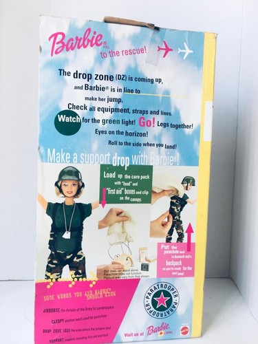 BARBIE PARACAIDISTA AA - 2000 - AAFES - EDICIÓN ESPECIAL - NUEVO EN CAJA - Imagen 3 de 3