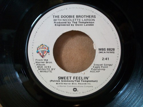 The Doobie Brothers - Minute By Minute/Sweet Feelin (45 RPM, 1978, Warner Bros.) - Picture 5 of 6