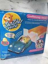 Zhu Zhu Pets Hamstermobile And Garage-New Open Box