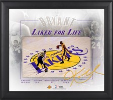 Kobe Bryant Los Angeles Lakers Framed 15" x 17" Final Game Collage - Fanatics