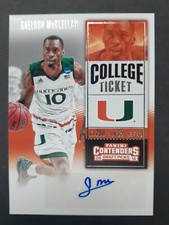 2016 Contenders Sheldon McClellan Rookie Ticket Signed #172 Autographed 
