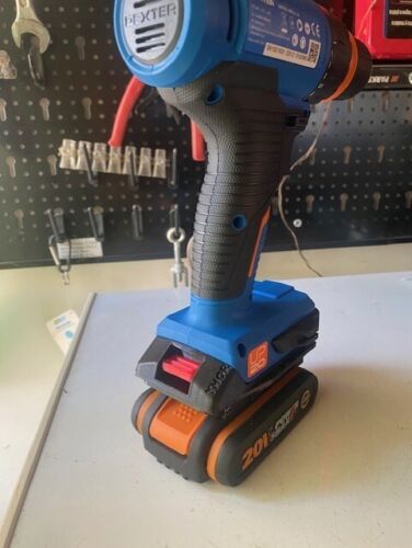 adattatore da batteria worx e dexter a utensili dexter LEXMAN up 20 volt ( blu) - Bild 9 von 15