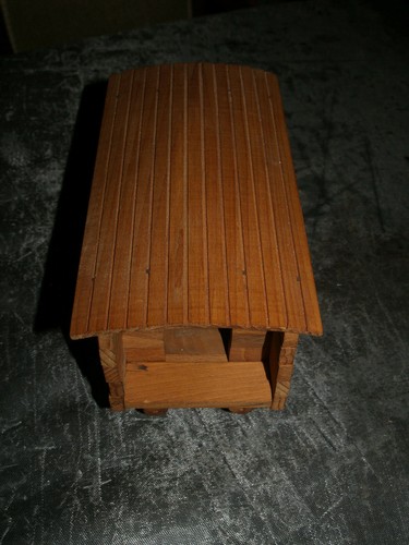 Wagen Nr. 4 Aufbauware - Holz - HOLZHANDWERK Grenoble - Anfang 20. Jh. - Bild 3 von 9