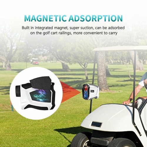 New 6x Golf Finder Laser Rangefinder Range Slope Tour Hunting Trajectory Good - Picture 3 of 26