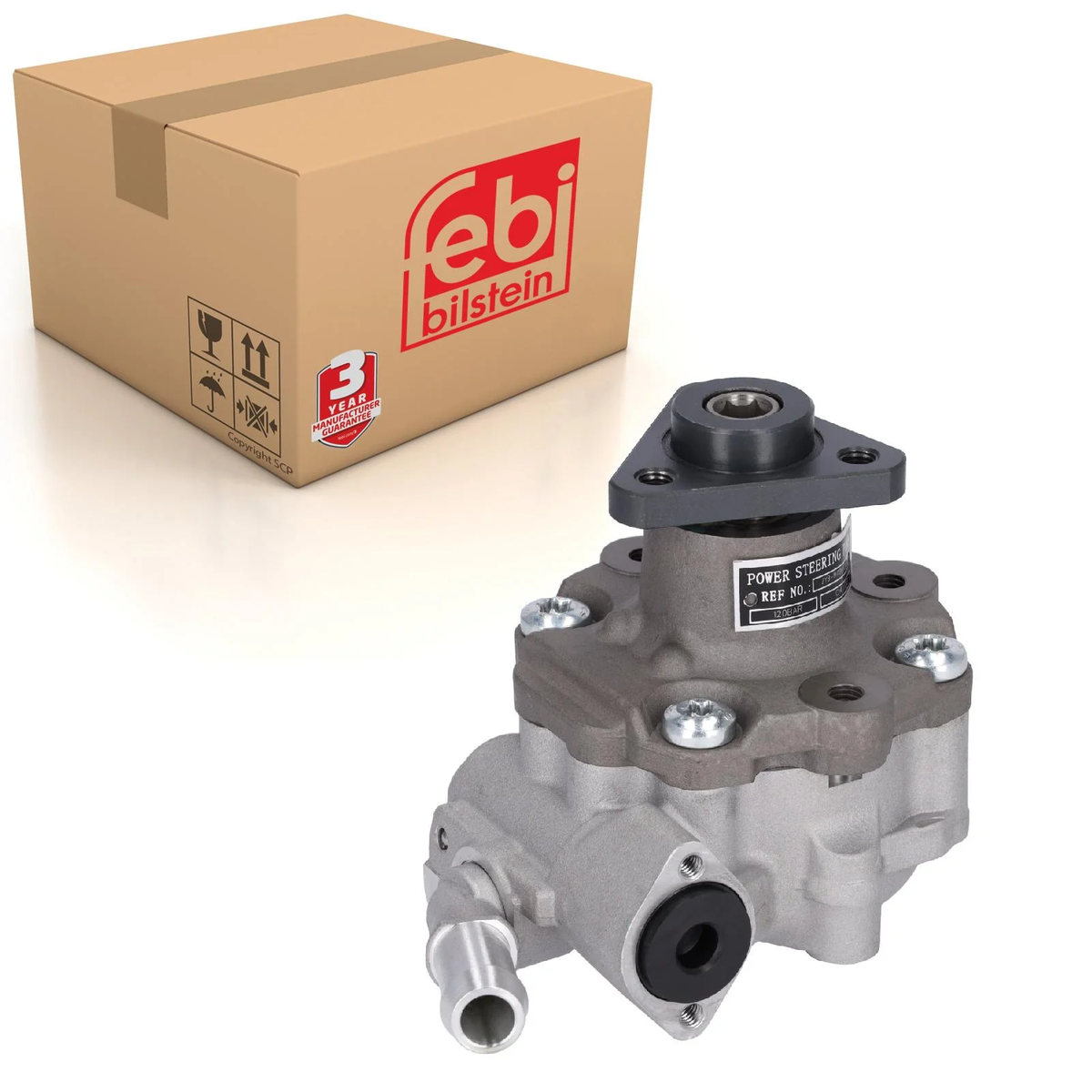 タブ Power Steering Pump Fits Audi Q5 OE 8R0 145 154 B Febi