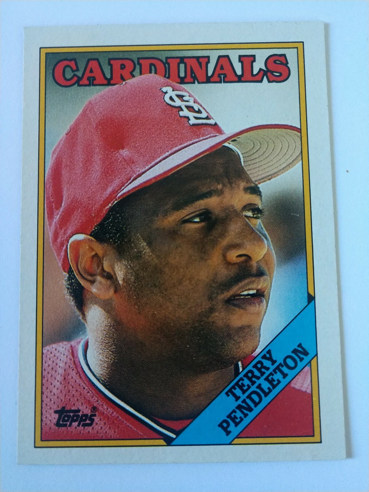 1988 Topps Baseball Terry Pendleton #635 St. Louis Cardinals MLB 