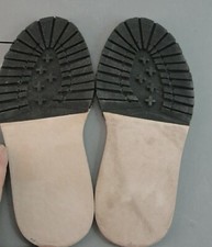 REPLACEMENT FULL LEATHER BLACK RUBBER BOOT SHOE REPAIR LUG SOLE NEW Unisex