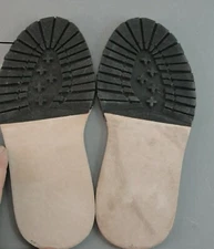 REPLACEMENT FULL LEATHER BLACK RUBBER BOOT SHOE REPAIR LUG SOLE NEW Unisex