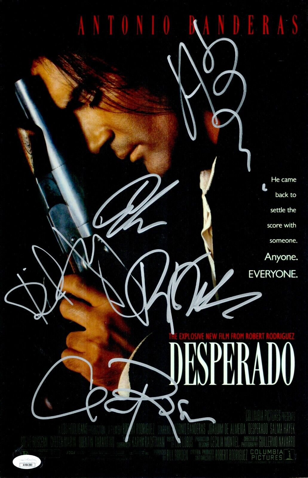 Antonio Banderas Desperado Signed 8x10 Photo Auto Grade 10