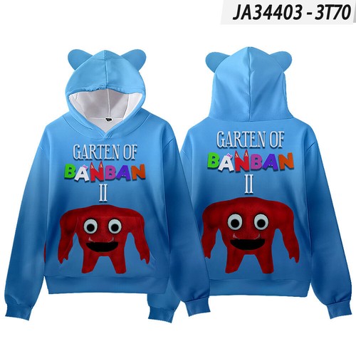 Garten of banban Hoodies Sweatshirts Tops Pullovers Outwears adult ear X'masgift - Picture 8 of 37