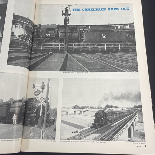 Trains Magazine of Railroading October 1954 Vintage C&EI Comes Back Rail Travel - Picture 4 of 15