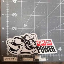 Glossy HKS Power Sticker For Helmet Hard Hat Toolbox Etc CA8