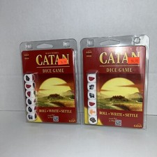 Catan Dice Game Klaus Teuber NEW Roll Write Settle Lot Of 2x