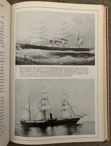 AMERICAN SHIPS BY ALEXANDER LAING - HCDJ 1971 - ILLUSTRATED NAVAL HISTORY - Imagen 8 de 12