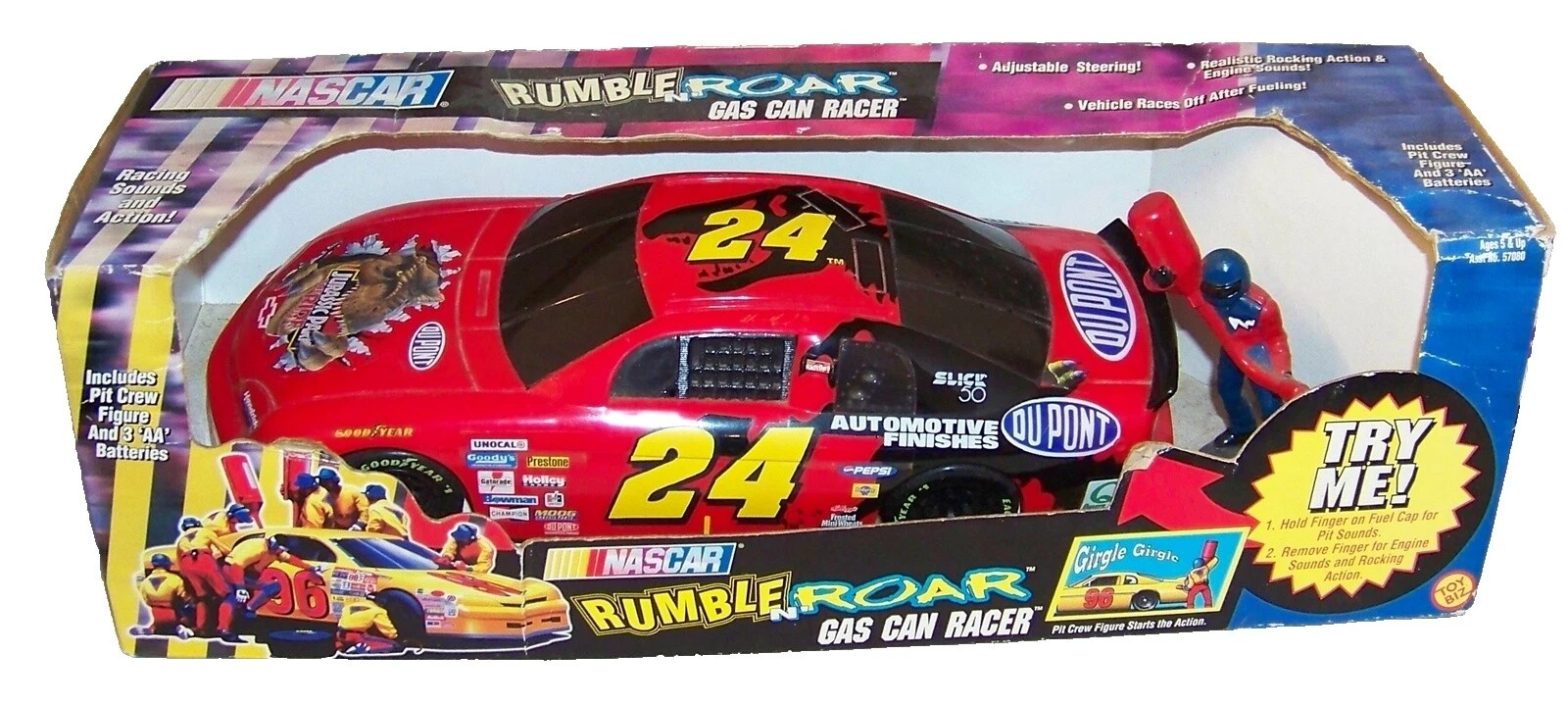 ToyBiz 1:18 autos de carrera diecast