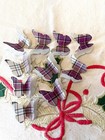 25 MACRAE  TARTAN 3D BUTTERFLY WEDDING, BURNS NIGHT, TABLE DECOR
