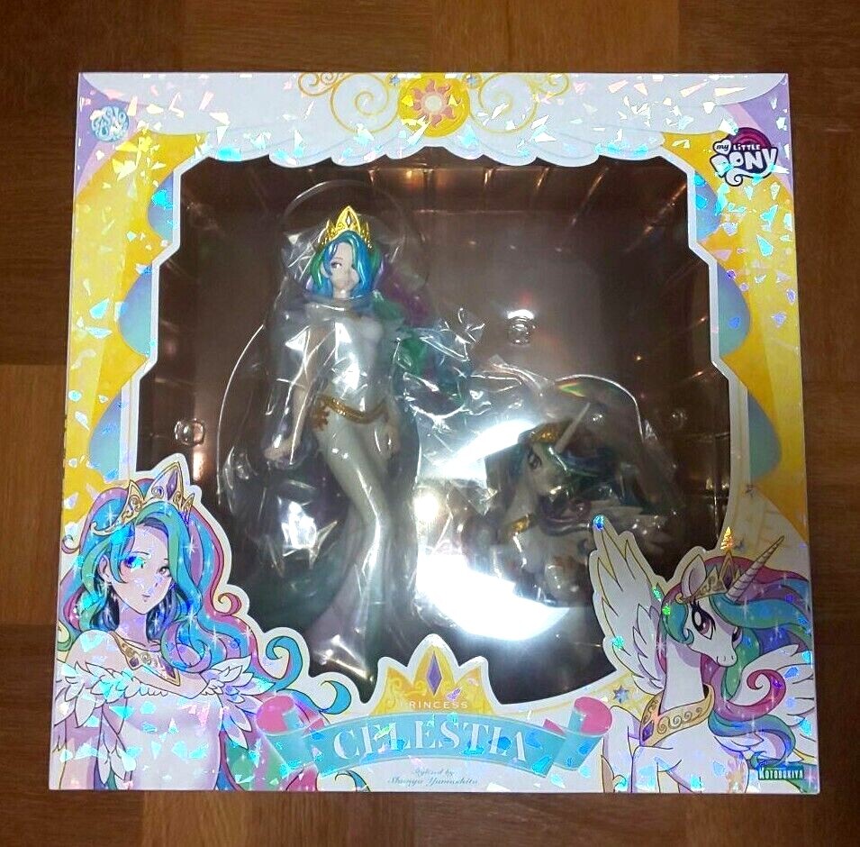 Figurine My Little Pony – Princess Celestia Bishoujo 1/7 PVC Par Kotobukiya, Neuve
