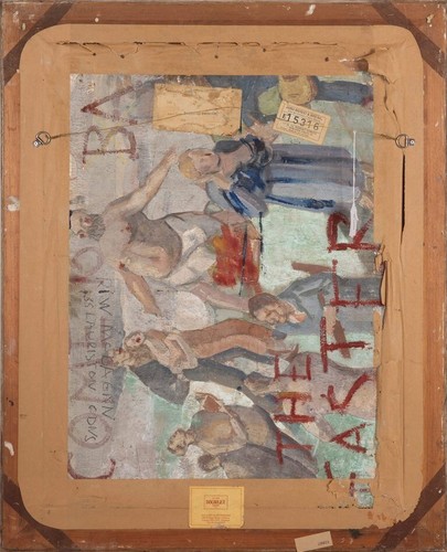 Bernard Carolan, Abstract portrait of a Woman, Modern 20th Century O/C Painting - Picture 9 of 11