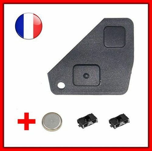 Kit Bouton Poussoir Pour Clé TOYOTA Yaris, Rav4, MR2, Avalon,Avensis,Camry  - Foto 1 di 1