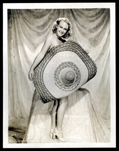 Vintage SCHAUSPIELERIN ELIZABETH DAILEY Studio Foto 1930er MGM Studios