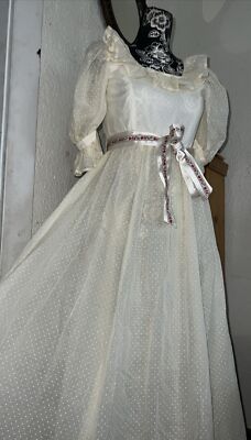 swiss dot bridesmaid dress Sleeveless Swiss Dot Bridal Gown by Adrianna Papell 40404 main image 0