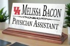 University of Houston Desk Nameplate UH Cougars Alumni, or Graduation Gift