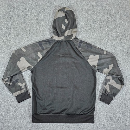 NBA x Indiana Pacers Camo Print Hooded Sweatshirt Black Men's Size Large Sports - Picture 3 of 7