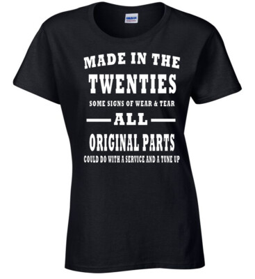 Born In The Twenties Damen T-Shirt Geburtstag Geschenk Oma Oma lustig Mama