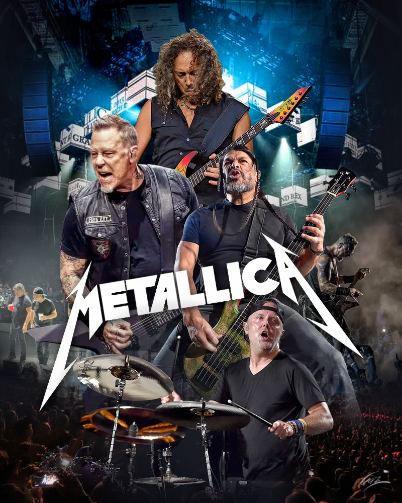 METALLICA Rock Band 2 POSTER 18